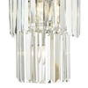 Kryształowa lampa przysufitowa Angel ANG3008 Dar Lighting przezroczysta chrom