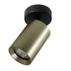 Metalowa lampa natynkowa Tore TLS006-GLD Zumaline spot tuba złoty