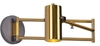 Kinkiet LAMPA ścienna VARSOVIA W0245 Maxlight metalowa OPRAWA tuba na wysięgniku mosiądz