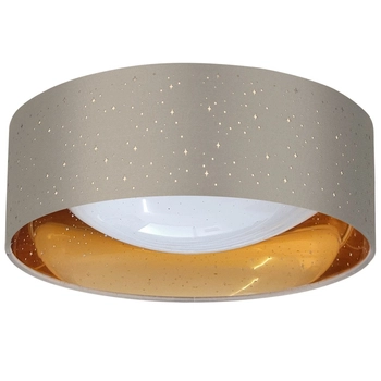 Lampa sufitowa glamour Tuluza 323224 Polux LED 18W 4K biała złota