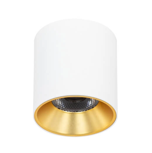 Sufitowa lampa tuba Altisma CLN-6677-75-WH-GD-3K Italux LED 10W 3000K biały złoty