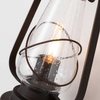 Zewnętrzna lampa ścienna Miners MINERS-WALL Elstead IP44 szkło brązowy
