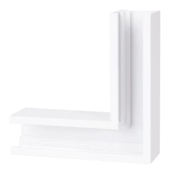 Szynowy łącznik magnetyczny MT0031 ściana-sufit biały