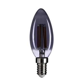 Świecznikowa żarówka 552-B35-DIM-SM Italux LED E14 4W 130lm 2200K przydymiony grafit