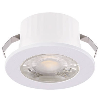 LAMPA sufitowa FIN LED C 03872 Ideus okrągła OPRAWA wpust LED 3W 4000K łazienkowy IP44 biały