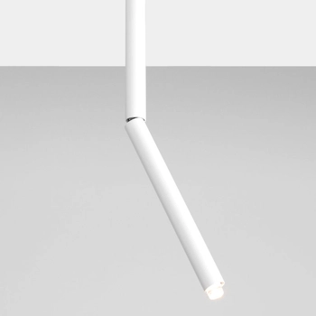 Biała lampa sufitowa Stick 1084PL_G_M Aldex regulowana minimalistyczna tuba