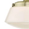 Kuchenna lampa sufitowa Caden CAD0175 Dar Lighting mosiądz biała