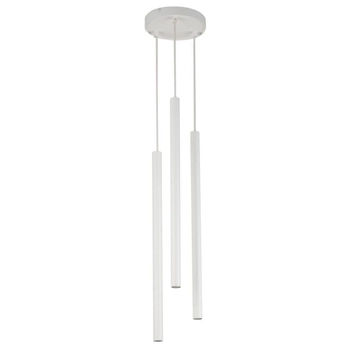 Lampa wisząca kaskadowa Sopel 33623 Sigma cylindriczne klosze biała