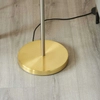 Okrągła lampa podłogowa Hoop 98095 Endon mosiężny nikiel miedziany