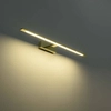 Łazienkowa LAMPA ścienna ISLA GS-LWB-20W GOLD Light Prestige OPRAWA kinkiet LED 20W 4000K galeryjka nad lustro IP44 złota