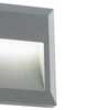 Kwadratowa lampa ścienna Severus EL-40107 Saxby IP65 LED 1,1W 3000K srebrny