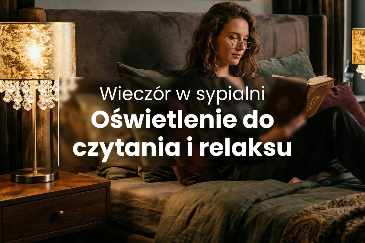 Wieczorny klimat w sypialni – jak dobrać idealne oświetlenie do czytania i relaksu