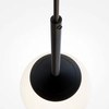 Kulista lampa wisząca Basic Form MOD321PL-01B kula ball czarna